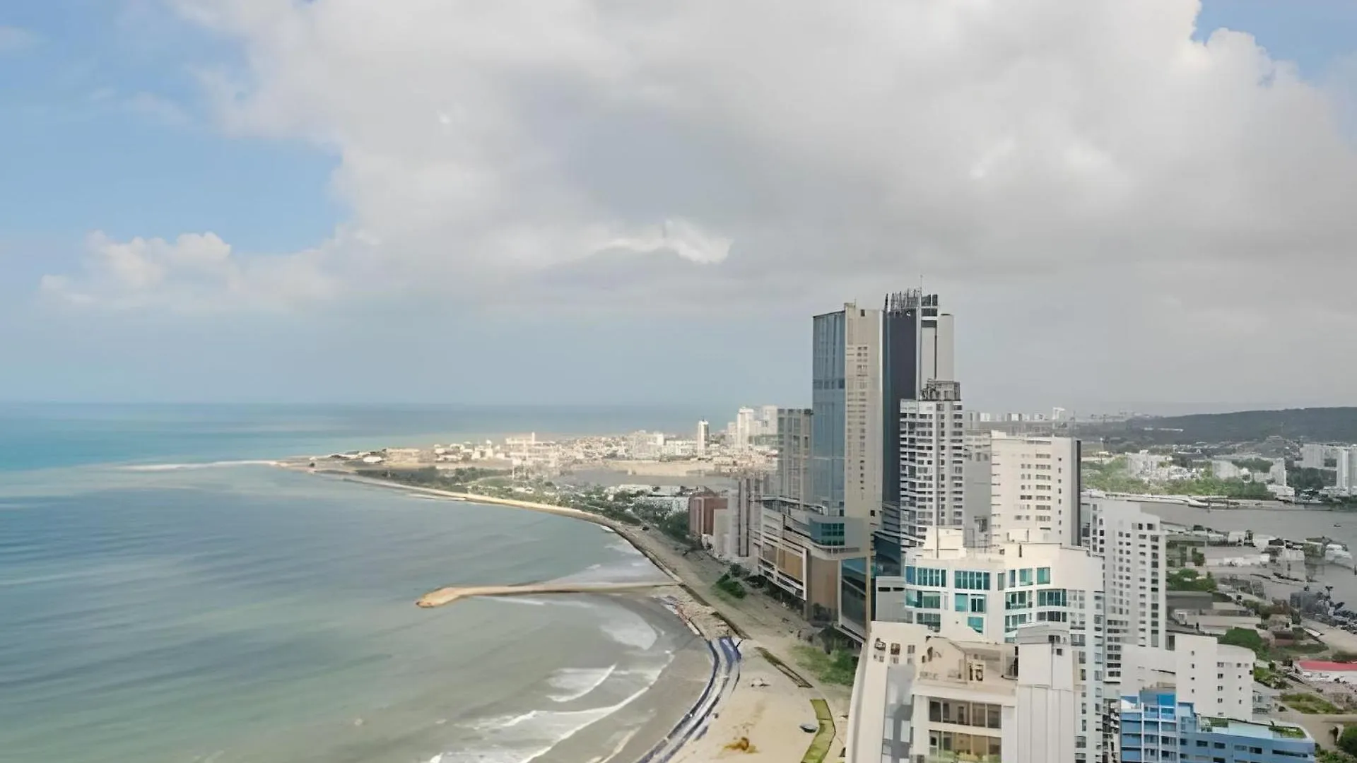 Beachfront Penthouse 40Th Sea View/Historic Center Cartagena Apartment