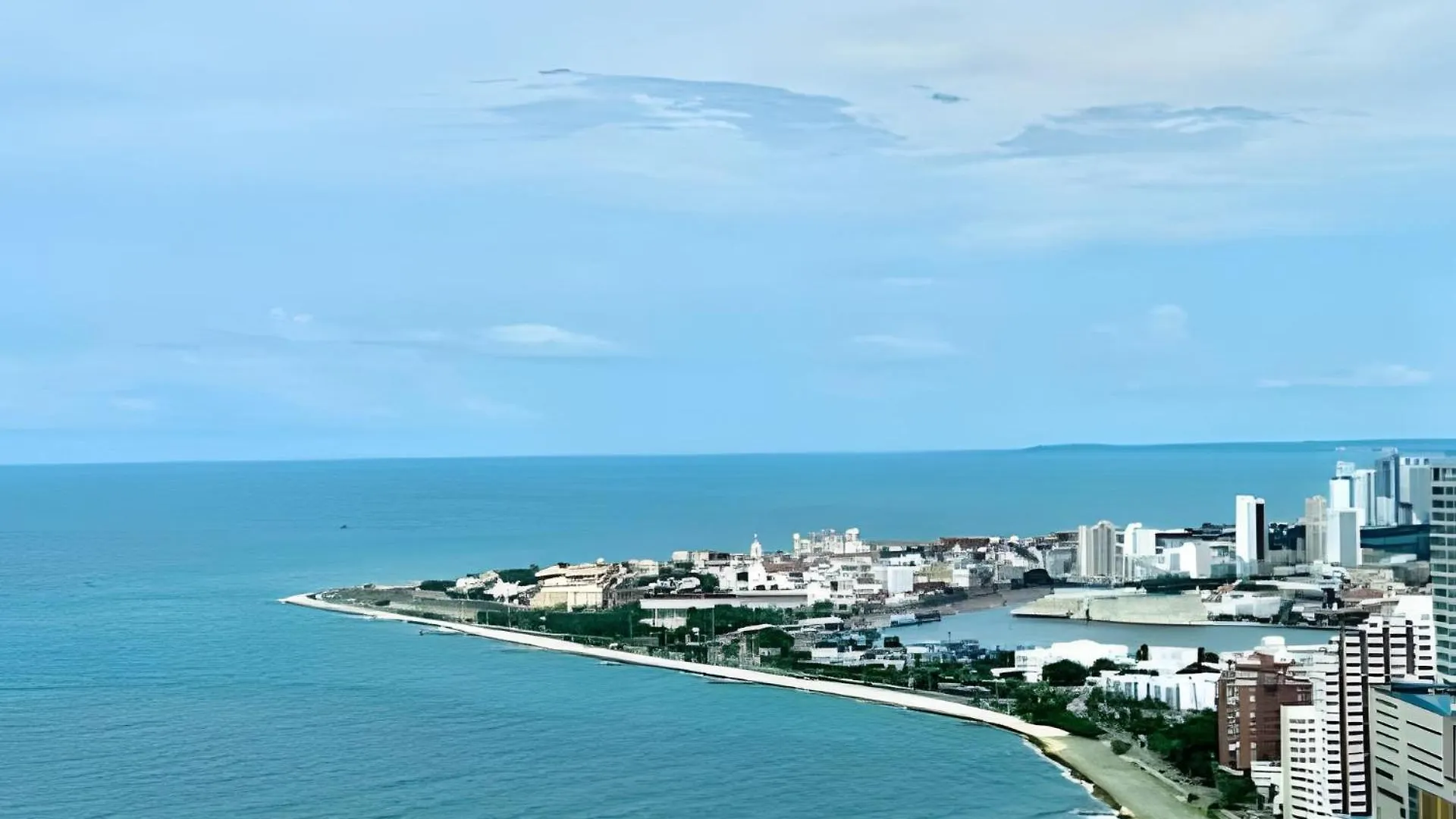 Beachfront Penthouse 40Th Sea View/Historic Center Cartagena