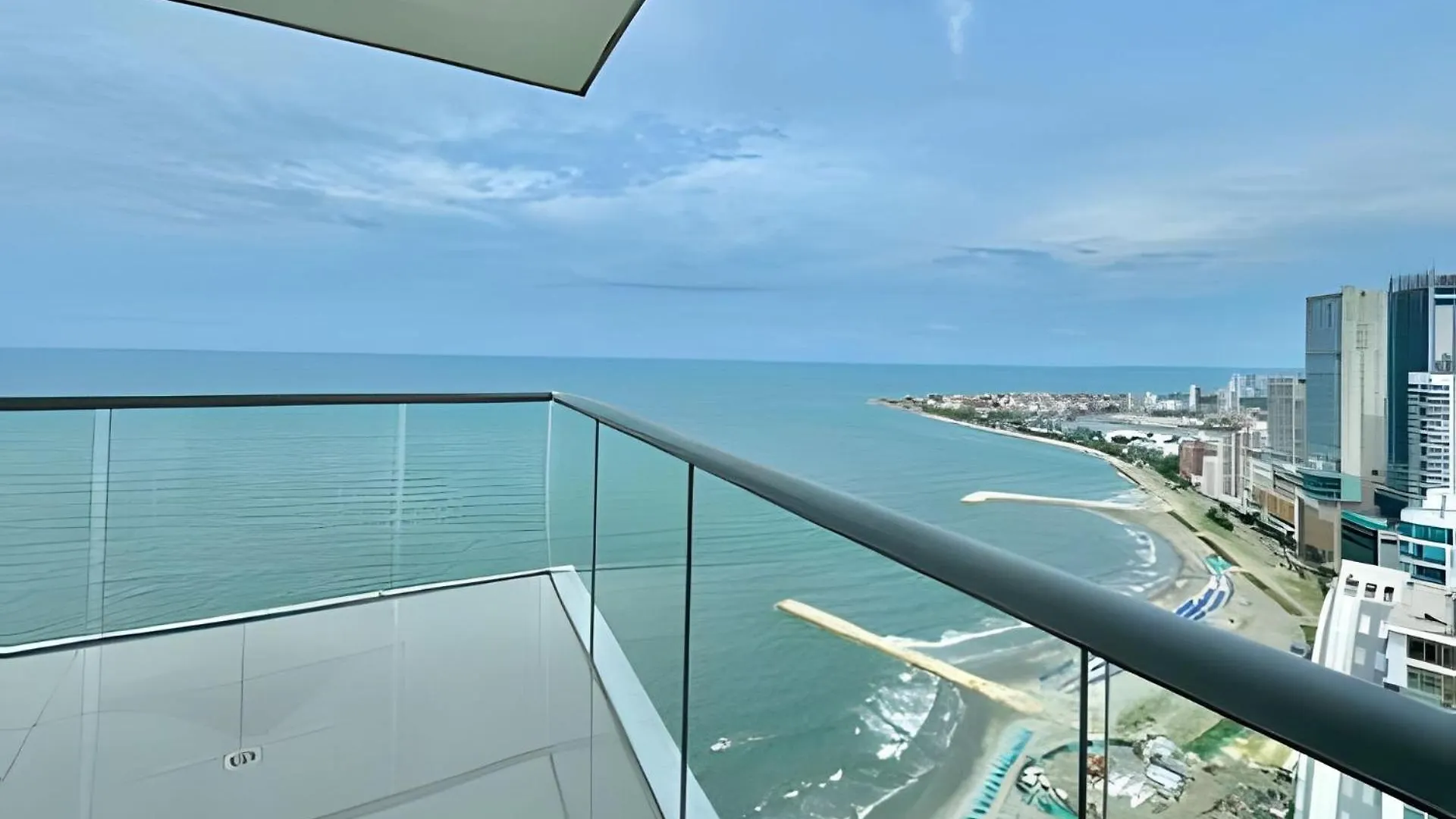 Beachfront Penthouse 40Th Sea View/Historic Center Cartagena 0*,