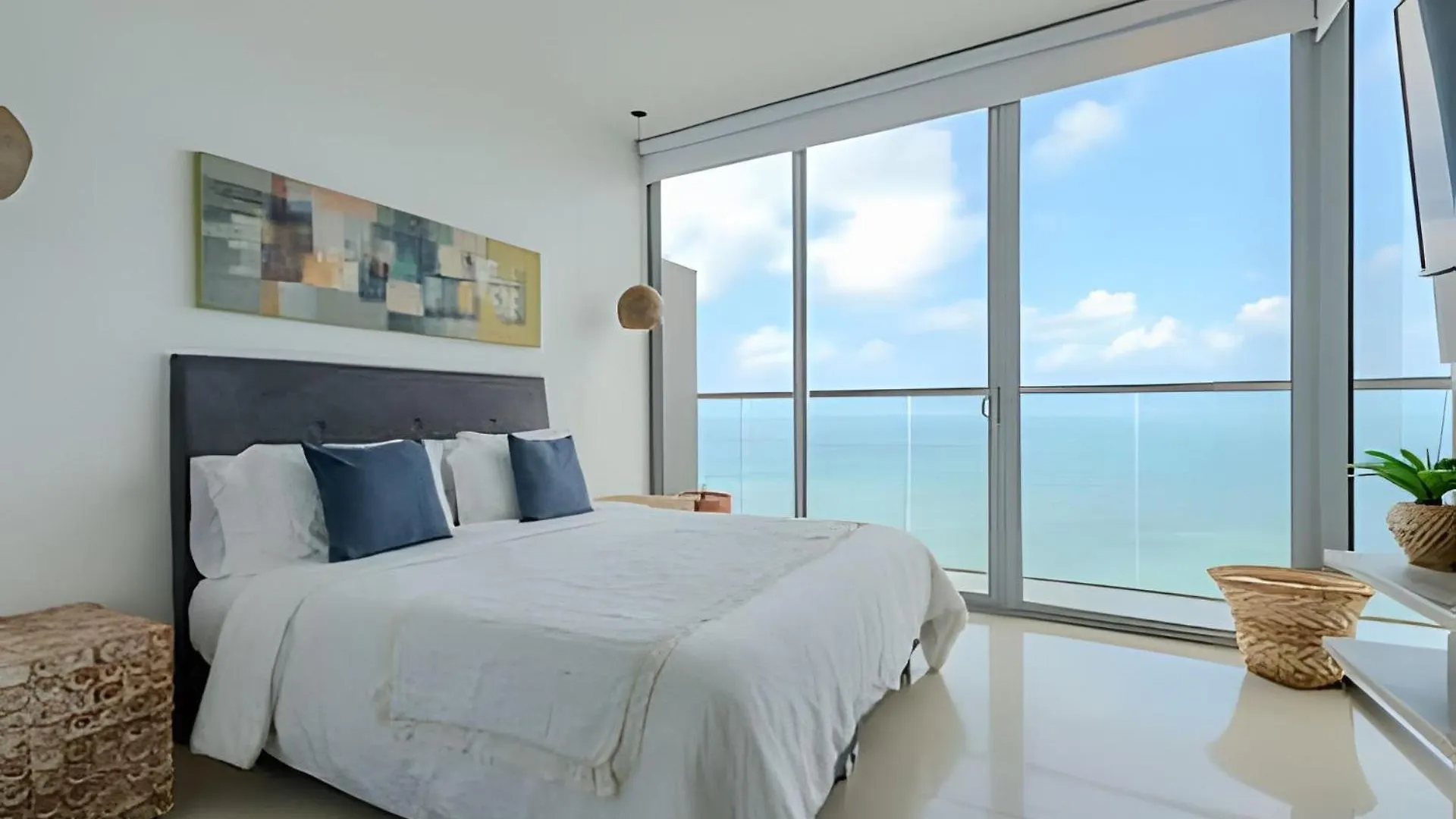 Beachfront Penthouse 40Th Sea View/Historic Center Cartagena